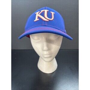 Kansas Jayhawks Adidas Hat Fits S/M